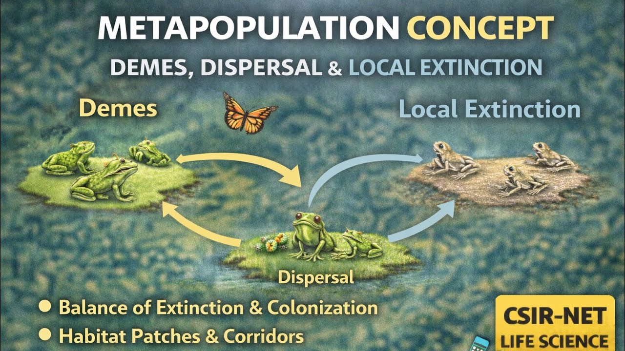 Metapopulation | Demes, Dispersal & Local Extinction 