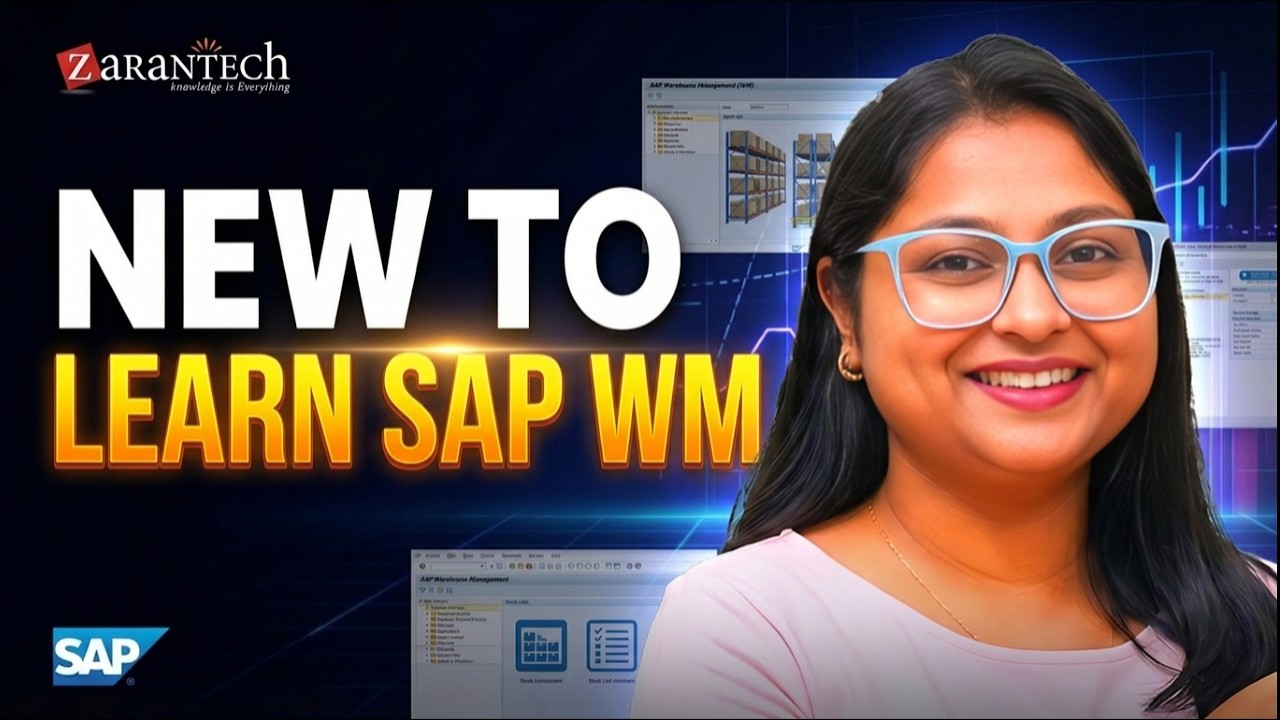 Introduction to SAP Warehouse Management | SAP WM (Warehouse Management) Training | ZaranTech