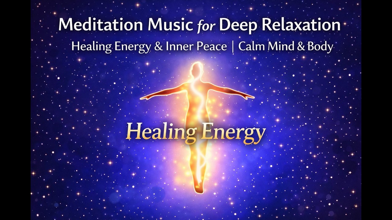 Meditation Music for Deep Relaxation 🌌 Healing Energy & Inner Peace | Calm Mind & Body