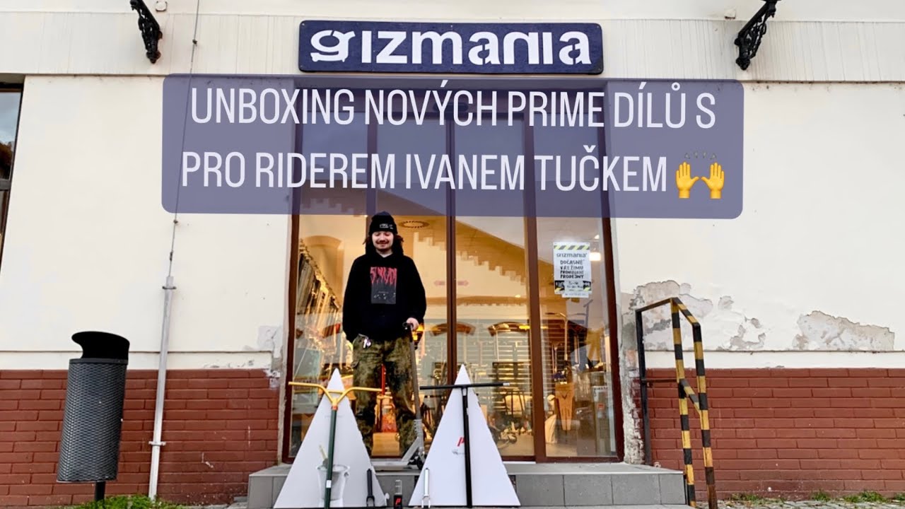 GIZMANIA | UNBOXING - NEW PRIME SCOOTERS PARTS