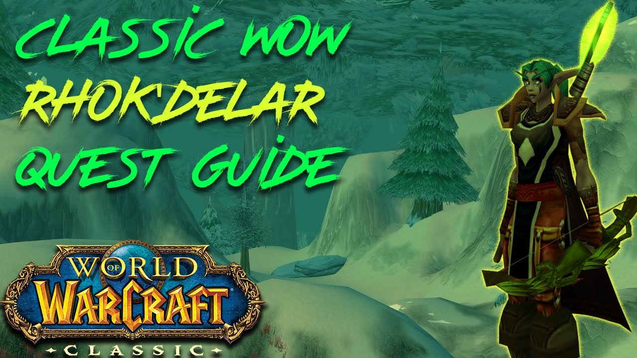 Classic Wow Rhok'delar Guide - Quest chain and demon slaying