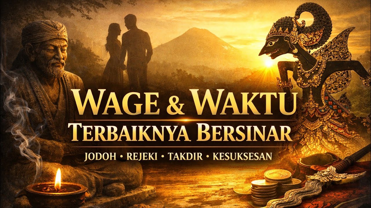 WAGE: Rahasia Besar Takdir, Jodoh, Rezeki & Kesuksesan yang Jarang Terungkap!!!