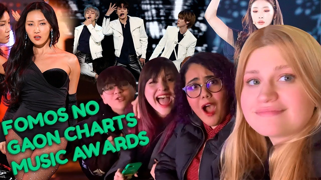 VIMOS NCT DREAM, ITZY, CHUNGHA, HWASA E MAIS... | GAON CHARTS MUSIC AWARDS VLOG