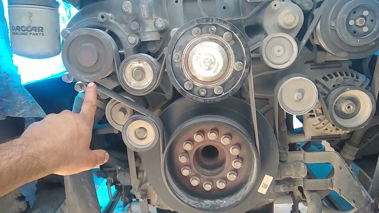 Correias do motor Paccar MX - DAF XF 105.460