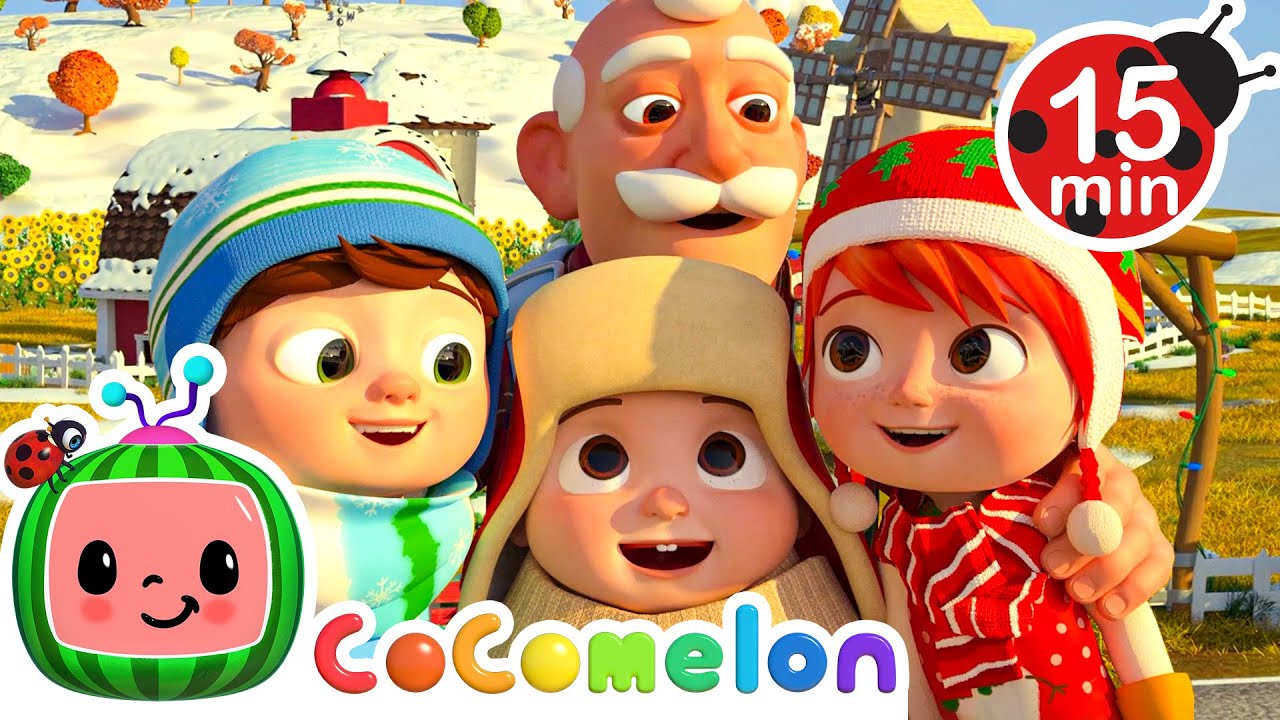 Family Farm Christmas | CoComelon | Songs and Cartoons | Best Videos for Babies