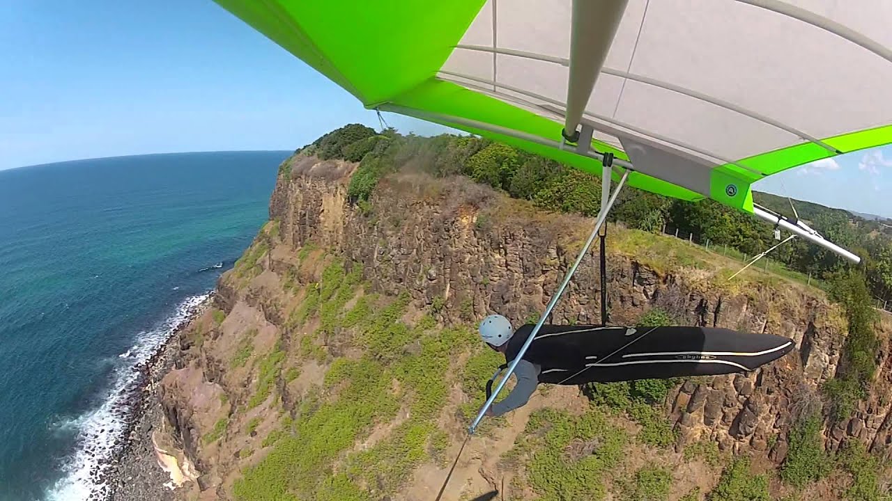 Airborne Windsports F2 at Lennox Head - Peter Aitken Byron Bay Hang Gliding