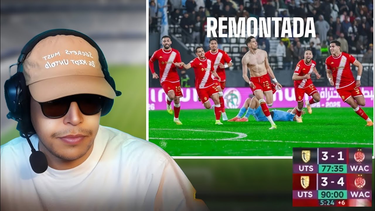 Lil Patty Reaction | ردة فعل على ريمونتادا الوداد ضد اتحاد التواركة