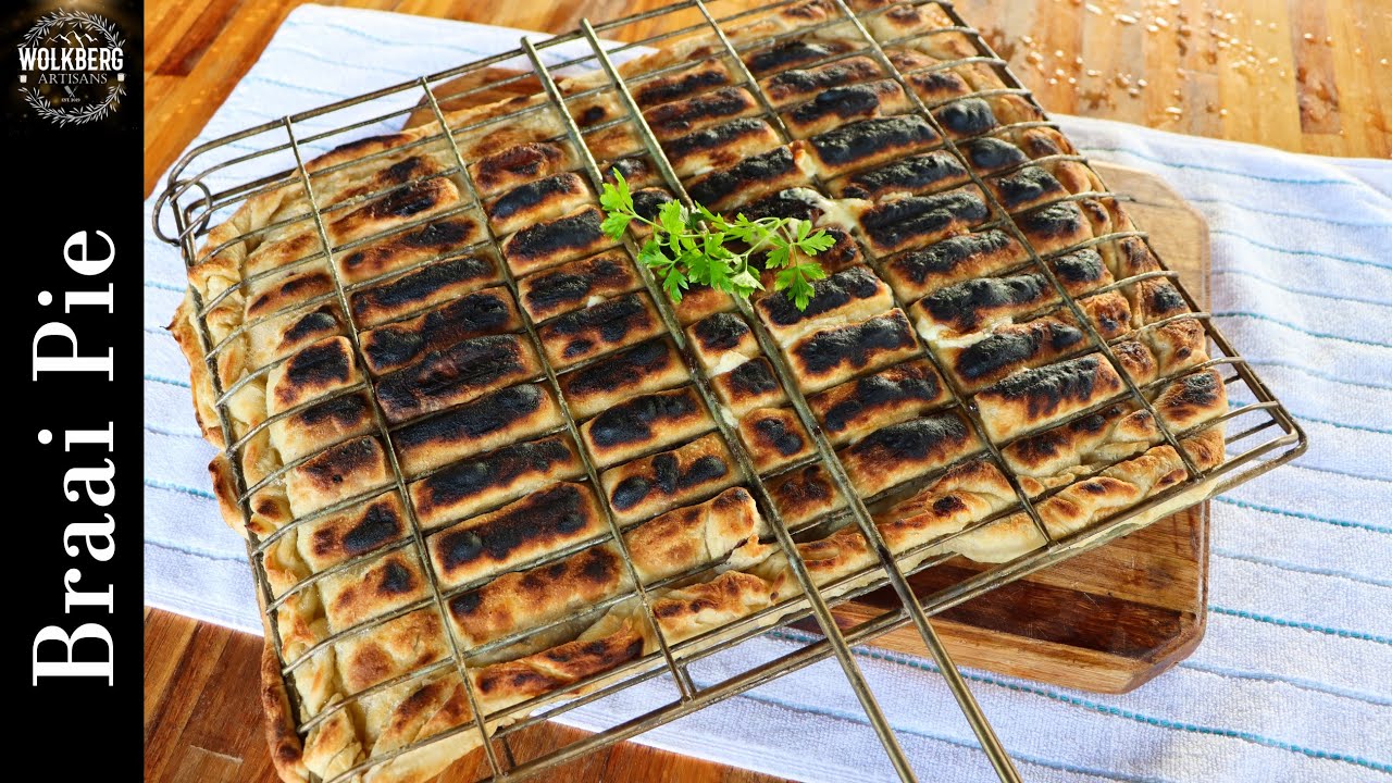 How to make a Boerewors Braai Pie | Braai recipes | Sausage and cheese filled pastry | South African