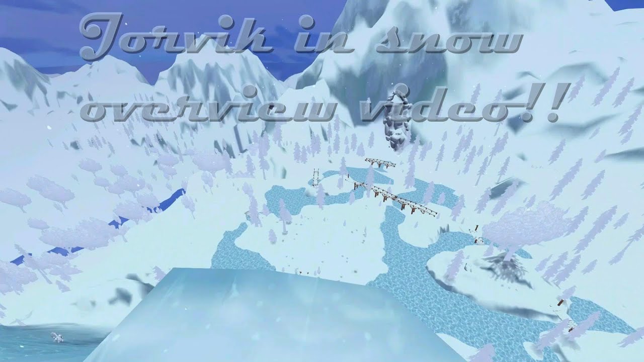 SSO - Big Jorvik In Snow Video! All Area's! - StarStableOnline