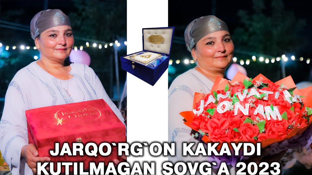 JARQO`RG`ON KAKAYDI KUTILMAGAN SOVG`A 2023. #tabrik #2023 #bumeningonam #happyday #jannatimonam