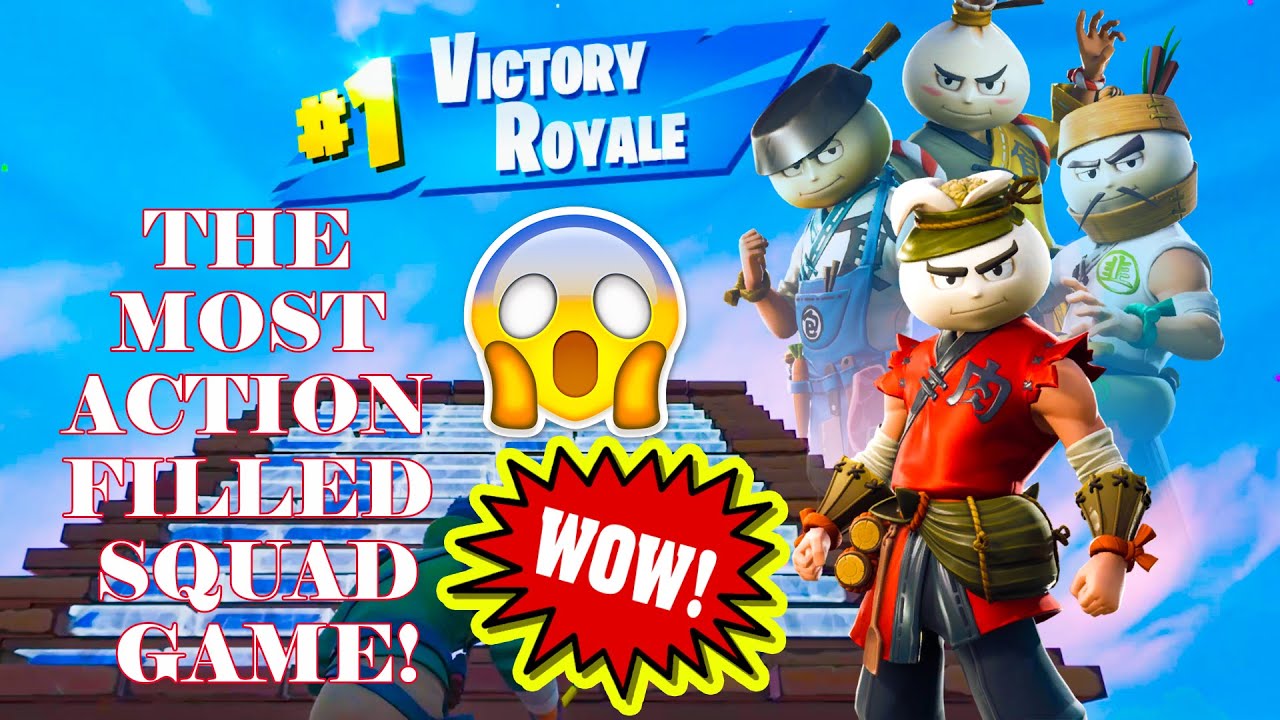 THE MOST ACTION FILLED SQUAD GAME!