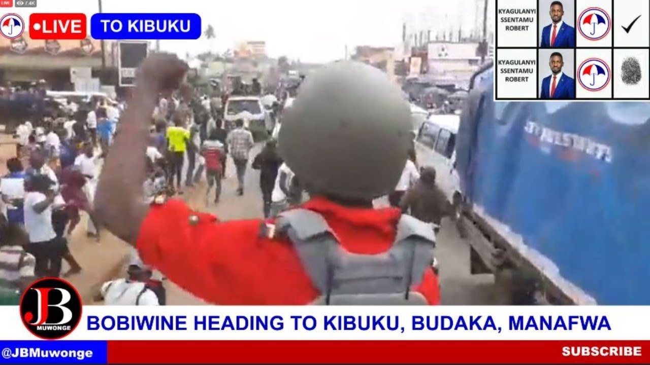 BOBIWINE HEADING TO KIBUKU. OH MY GOOD NESS THIS LOVE IS UNSTOPABALE