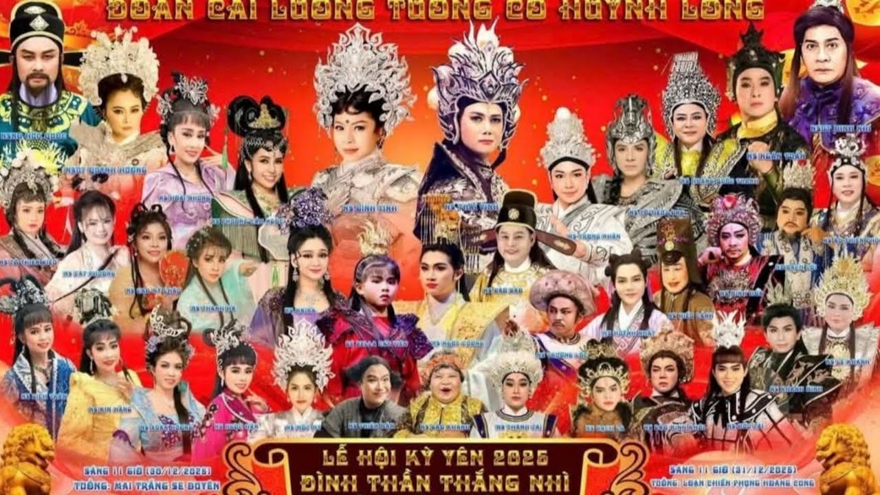 Tân Anh Hùng Náo Đoàn Hát Cải Lương Tuồng cổ Huỳnh Long  Bình Tinh Thái Vinh Đình Thắng Nhì BRVT