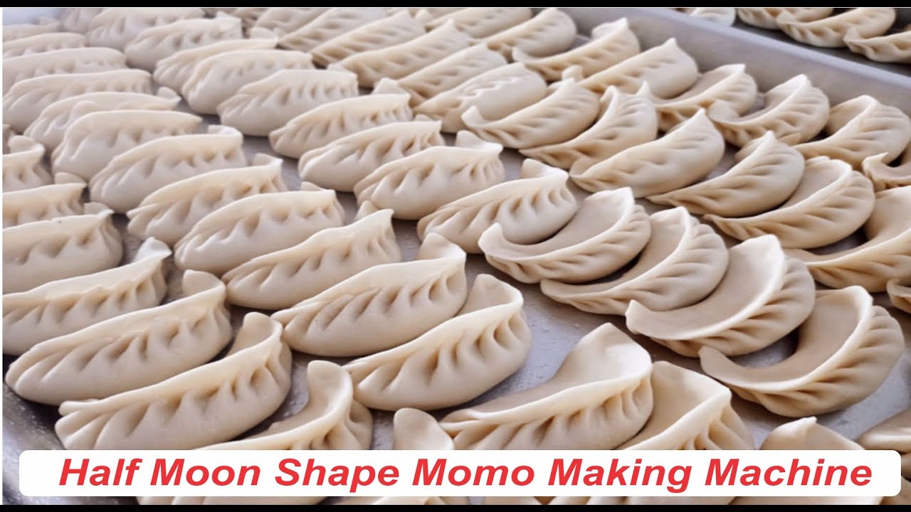 Automatic Gyoza, Momo, Dumpling Making Machine/Crescent Moon Shape Momo Making Machine/Momo Machine