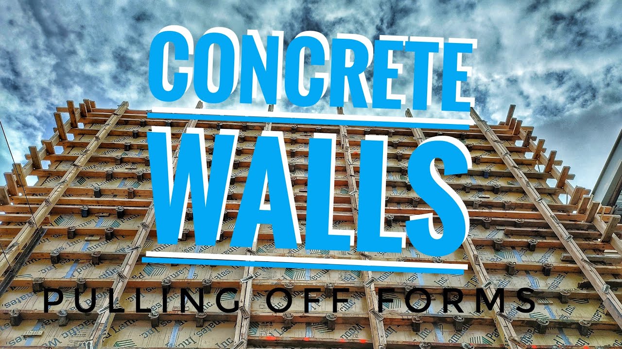Deconstructing concrete wall forms