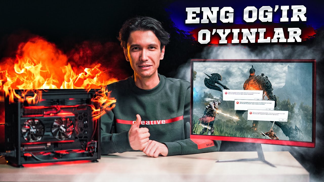 Eng og’ir o’yinlar - Kompyuterlar Ajali | Yangi monster! Palit GeForce RTX 3060 Dual