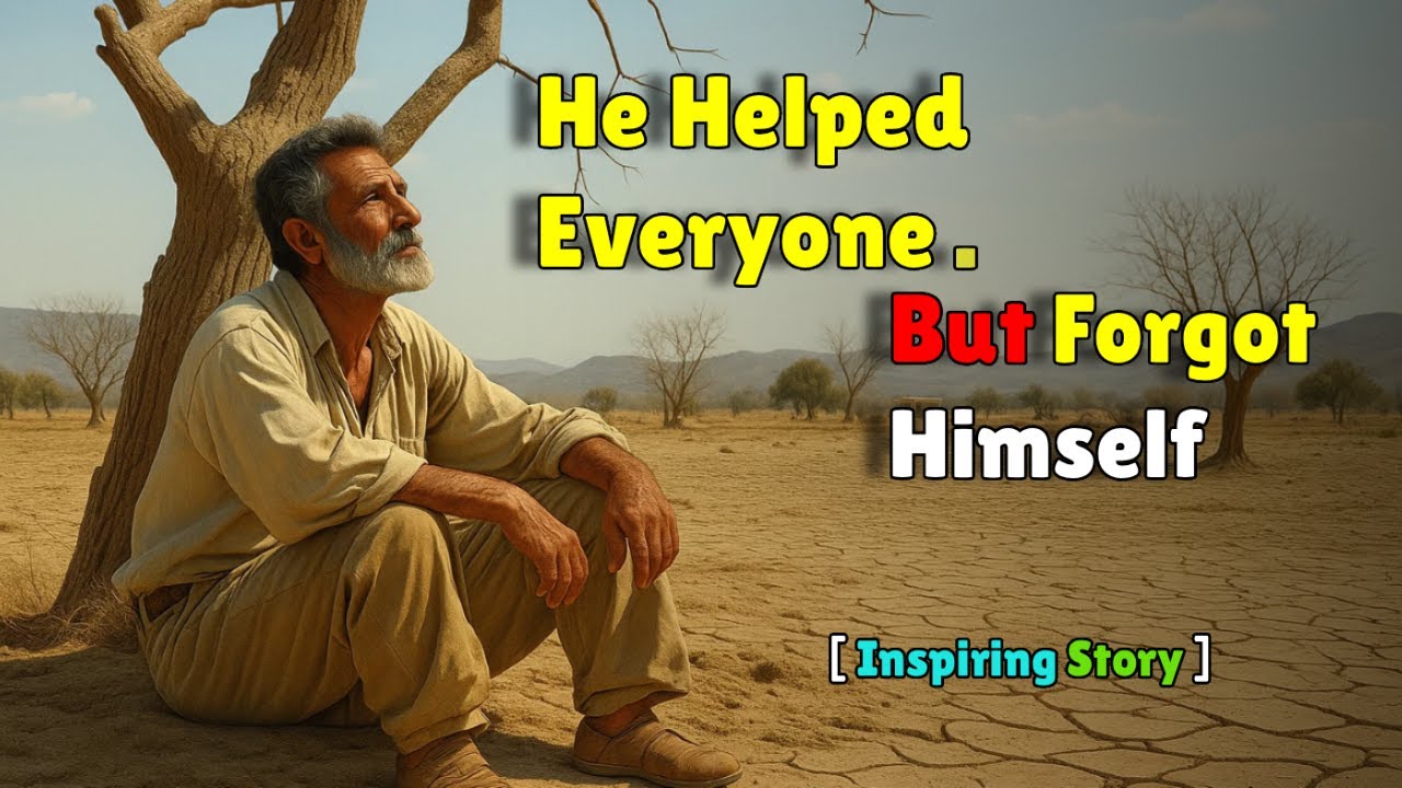 He Helped Everyone… But Forgot Himself | Heart-Touching Moral Story|  Motivational Story
