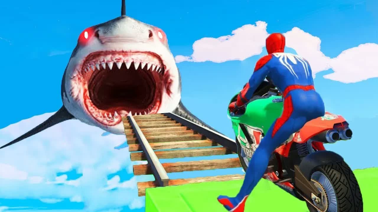 الرجل العنكبوت انقاذ باتمان Spider-Man Rescue batman vs iron man vs venom funny Game GTA 5 superhero