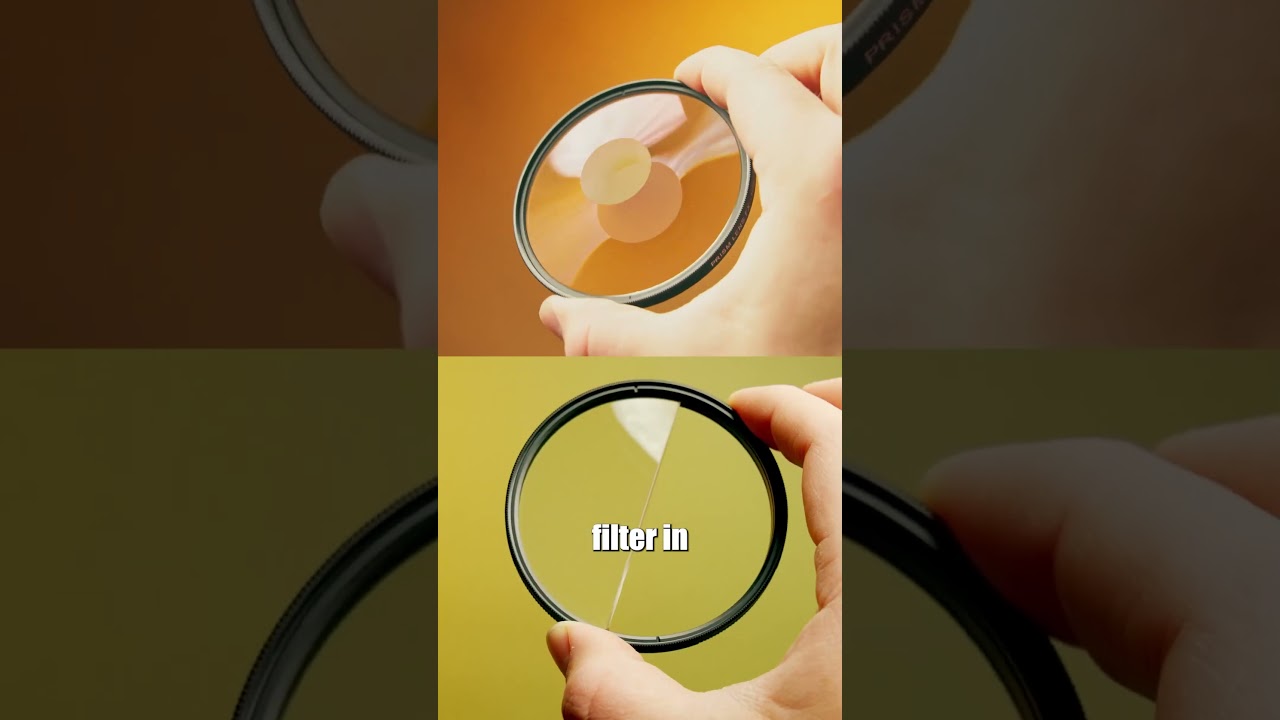 The super unique Split Halo FX Filter!  #cinematography #photography