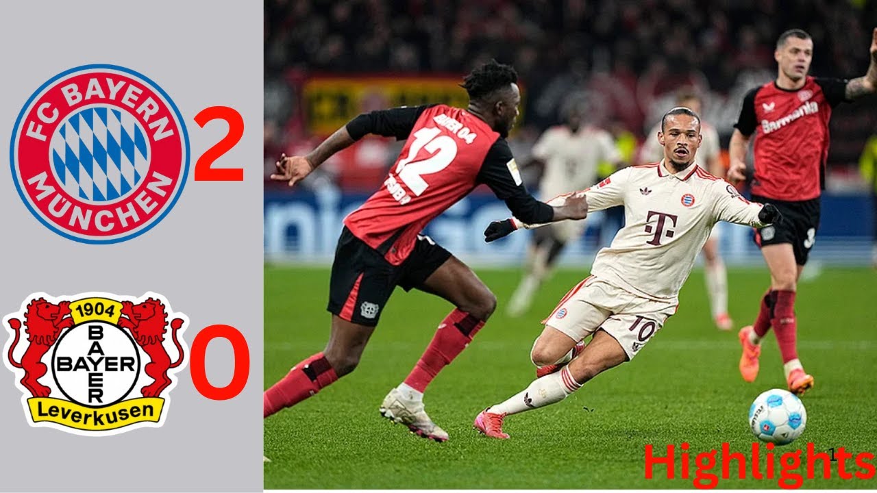 Highlights | Leverkusen vs Bayern | UCl 2024/25
