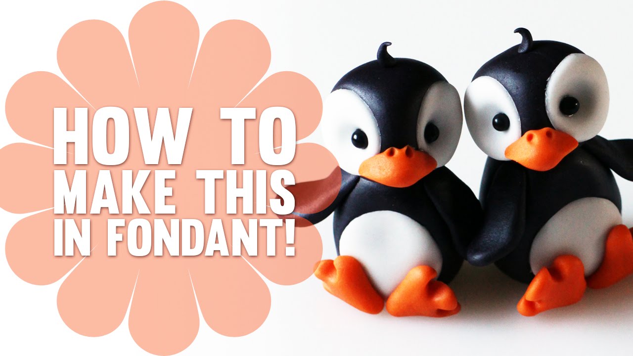 How To Make these Adorable and Super Easy Penguins - Cake Decorating Tutorial