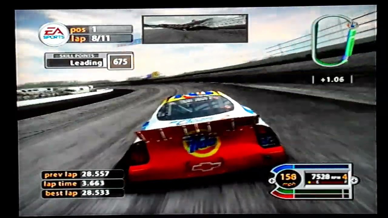 NASCAR 2005 Chase for the Cup (PS2) Ricky Craven at Carolina Dodge Dealers 400