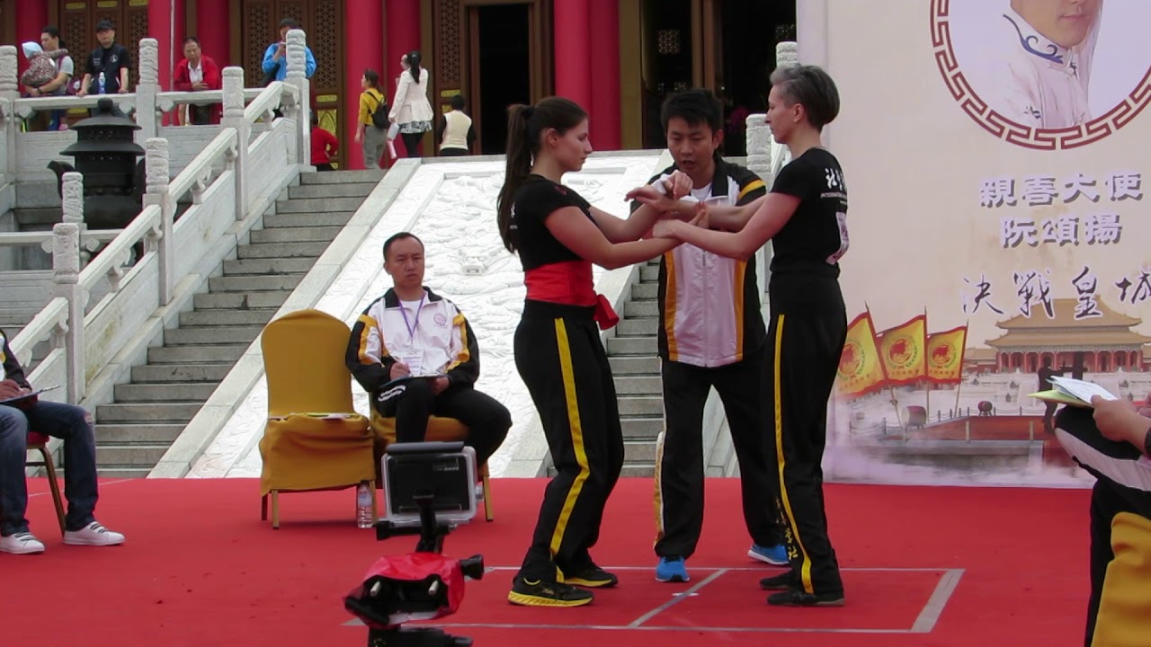 5=й Чемпионат по Вин Чун - Foshan 2017 - Chi Sao -Краснова Ю. -Школа IWCO Смирнова Леонида