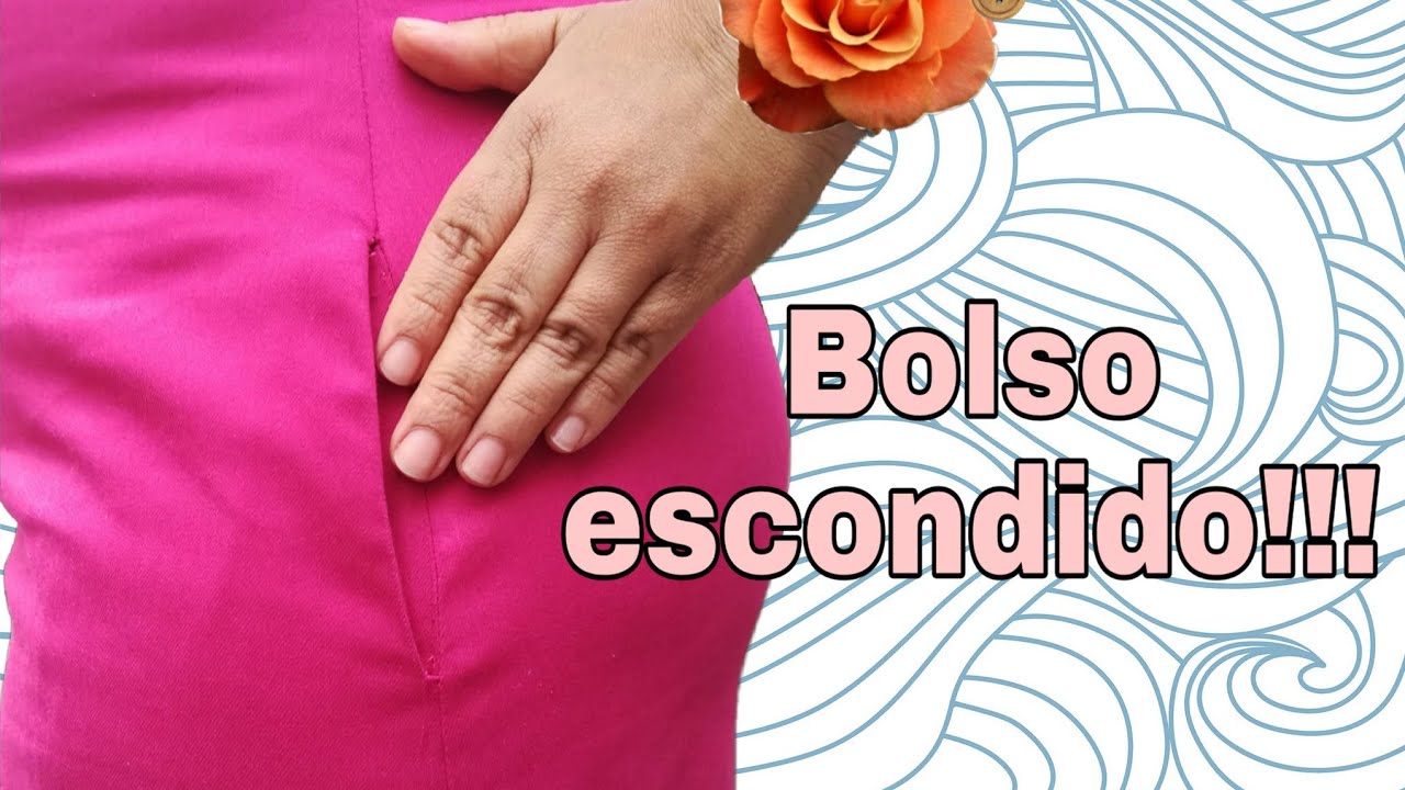 COMO FAZER BOLSO INVISÍVEL.