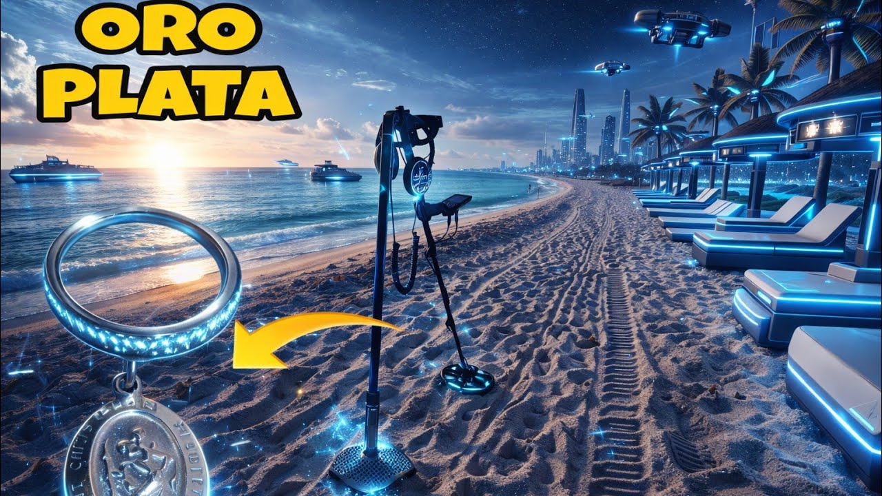 La PLAYA me Sorprende con Hallazgos Increibles de Oro y Plata  Diamantes