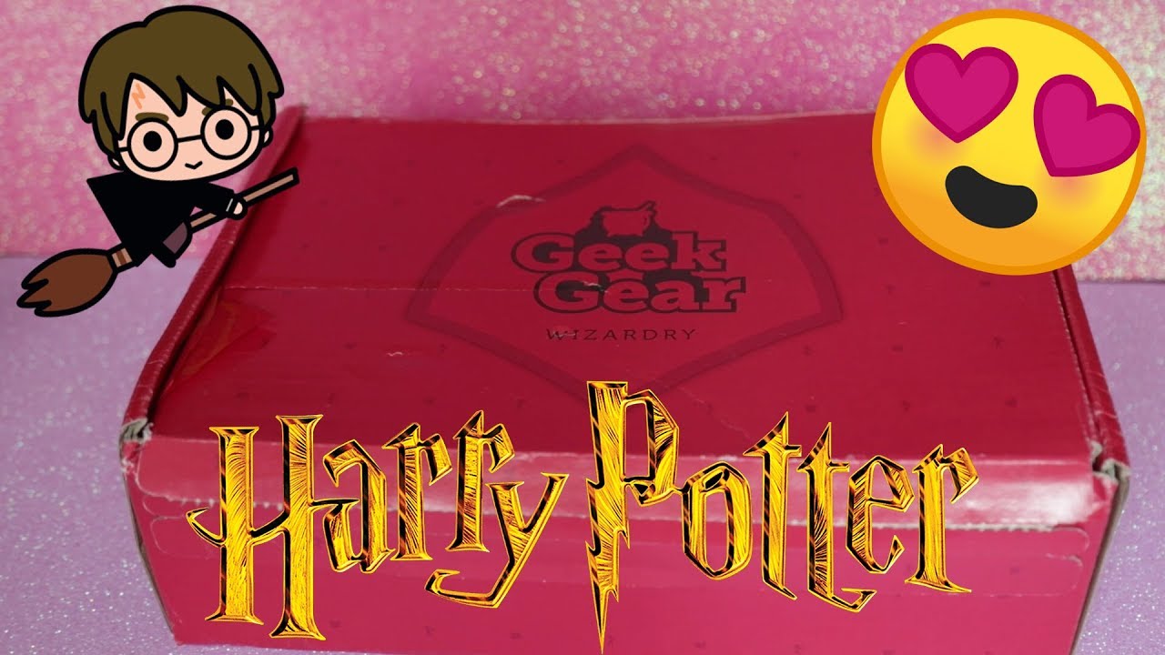 ⚡Harry Potter BOX!⚡ - NUOVA!!! Geek Gear - Maggio 2018