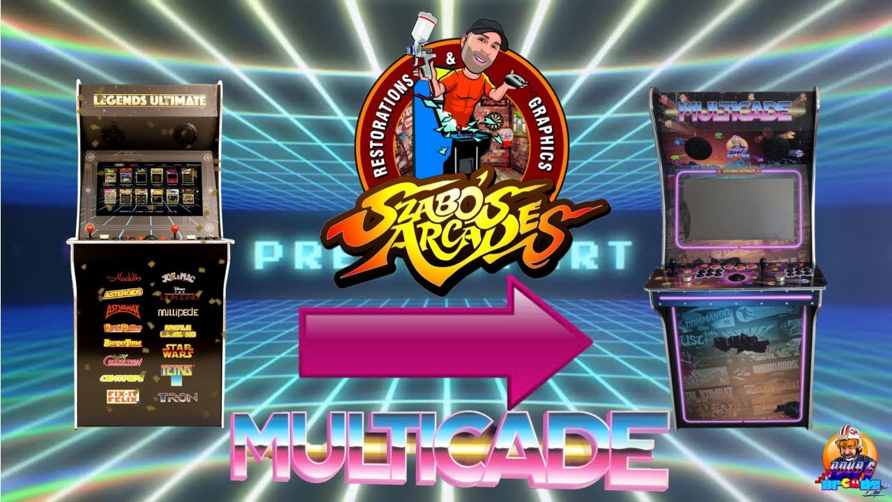 Turn Legends Ultimate into a Multicade with Szabos Arcades!