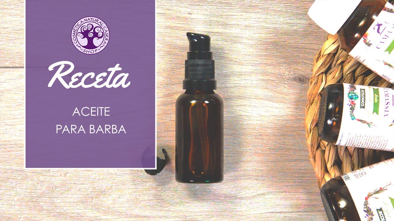 Aceite para una barba hidratada y nutrida | Cosmética natural