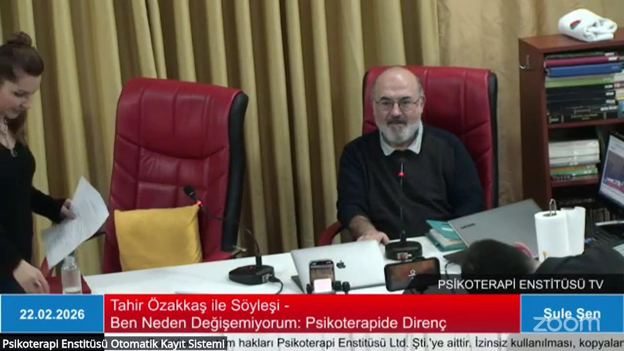 Tahir Özakkaş ile Söyleşi - Ben Neden Değişemiyorum: Psikoterapide Direnç