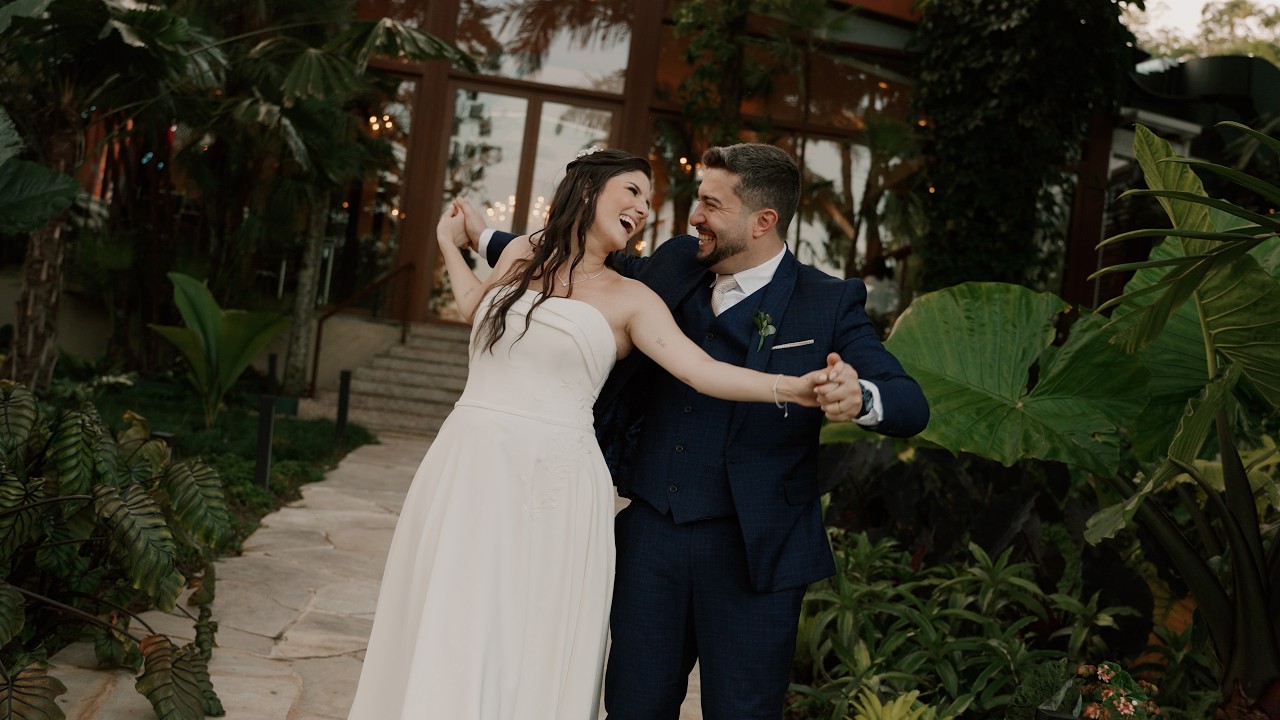 Casamento ao Pôr do Sol — Marian e Claudio | Alto das Palmeiras