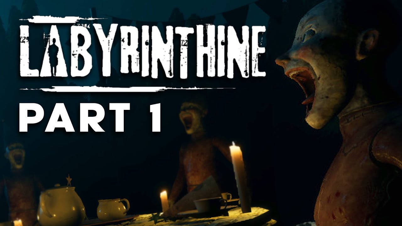 Trying out this Spooky Co-Op Maze Game - Part 1 | Labyrinthine Gameplay