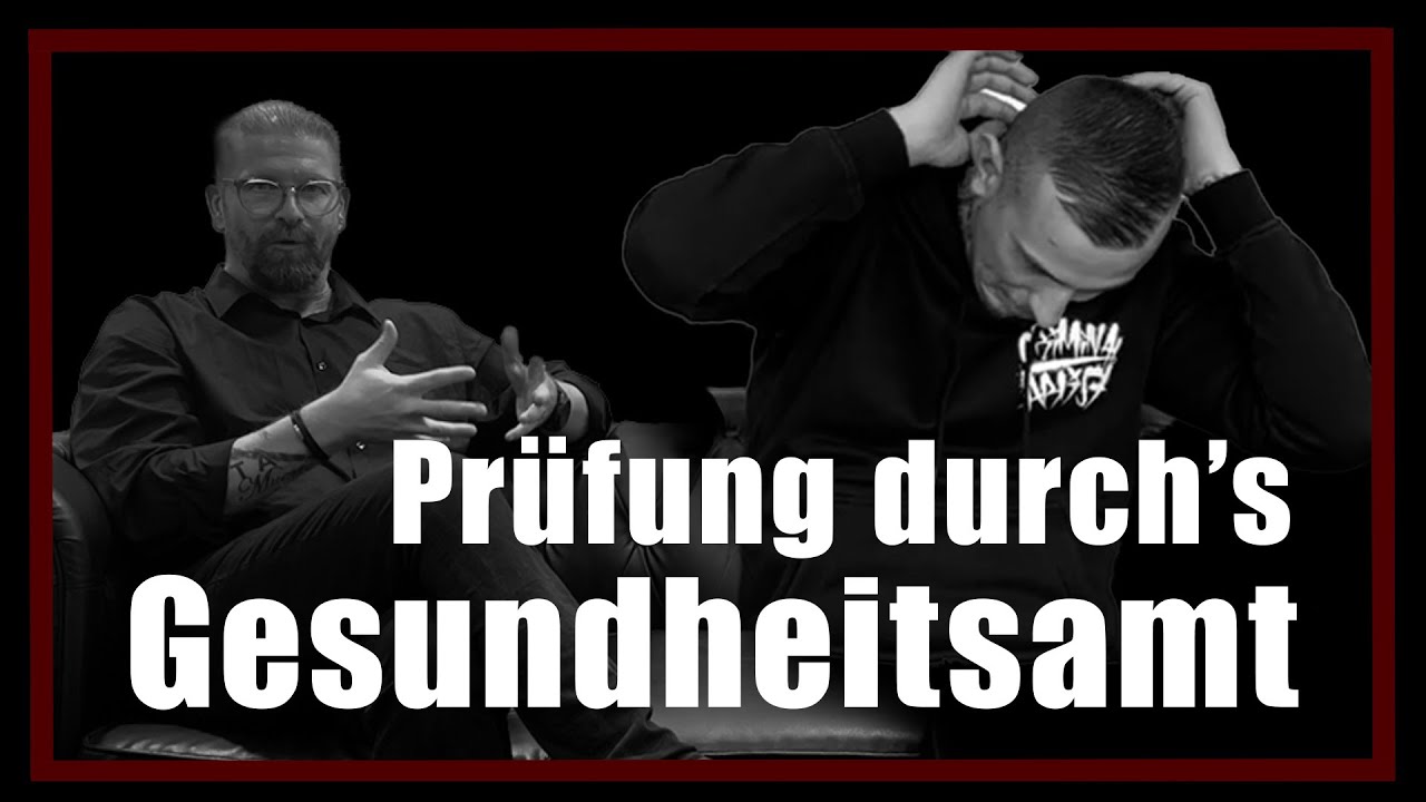 Das Gesundheitsamt kommt ins Tattoostudio! Was tun? | Stanislavink