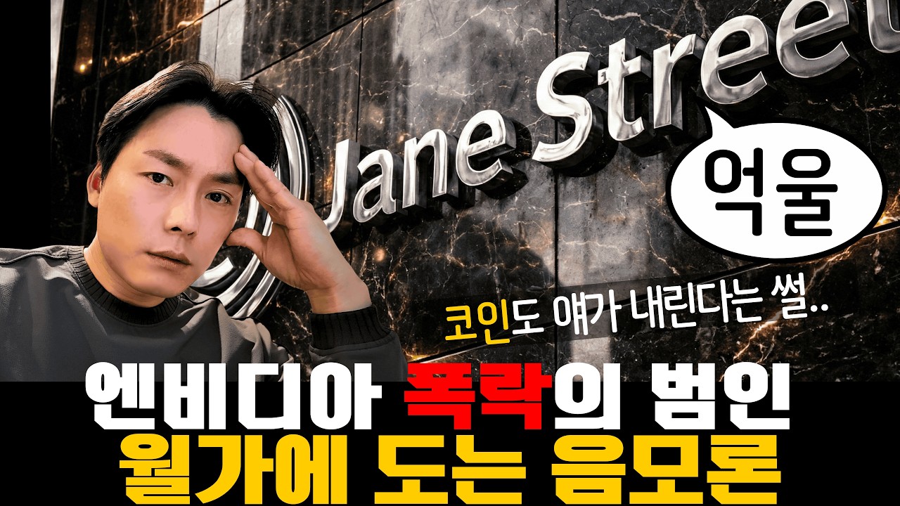 비트코인 이어 엔비디아까지 털어먹었다? 월가 1위 비밀조직 '제인 스트리트'의 정체