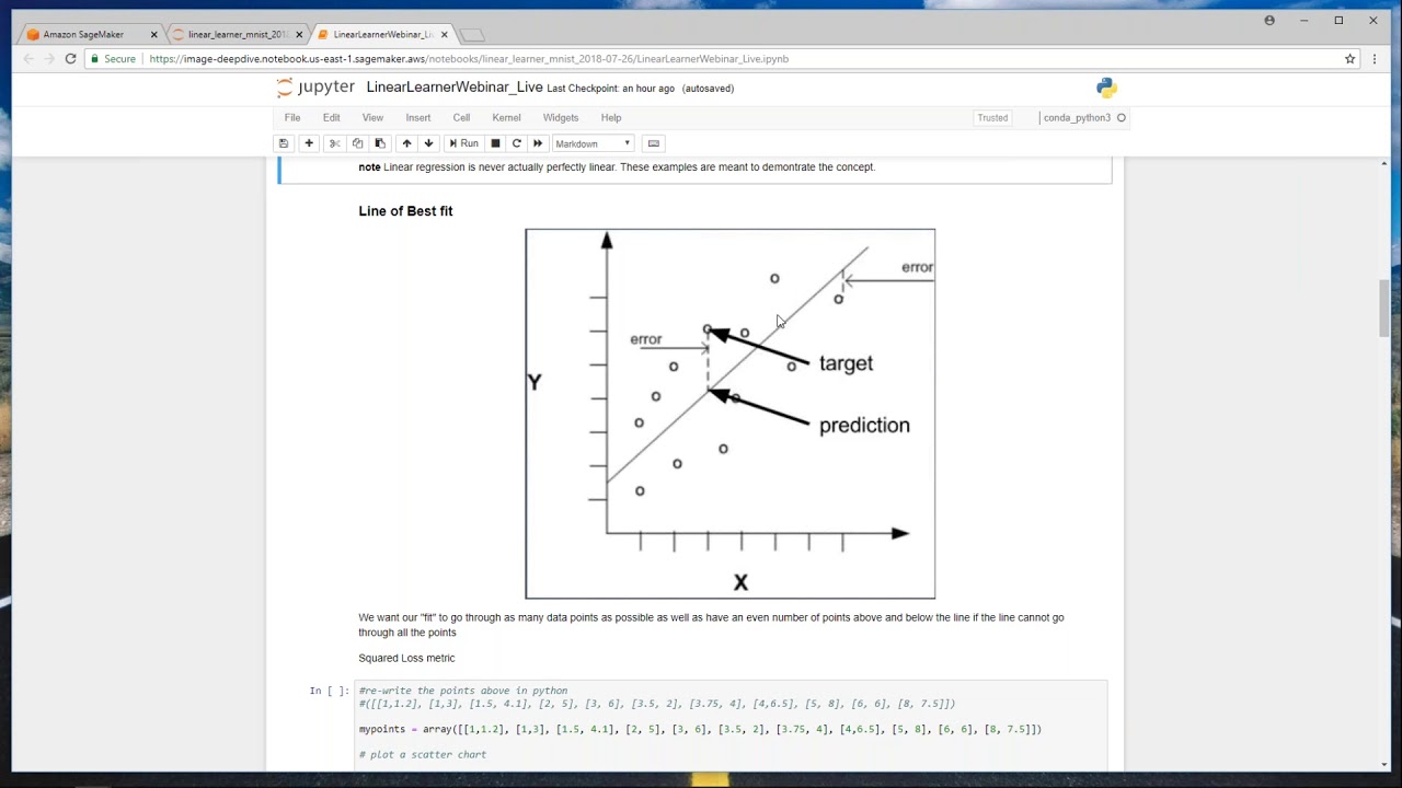 Amazon SageMaker’s Built-in Algorithm Webinar Series: Linear Learner