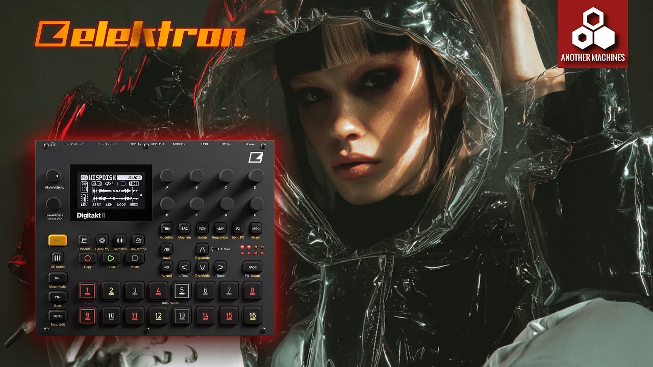 🎛️ Elektron Digitakt II Techno Project | REFLECTIVE | 909 Grooves & Futuristic Sound Design 🚀