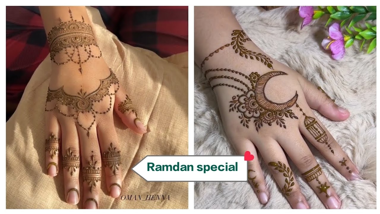 🌙 Ramzan Special Elegant Mehndi Design ✨