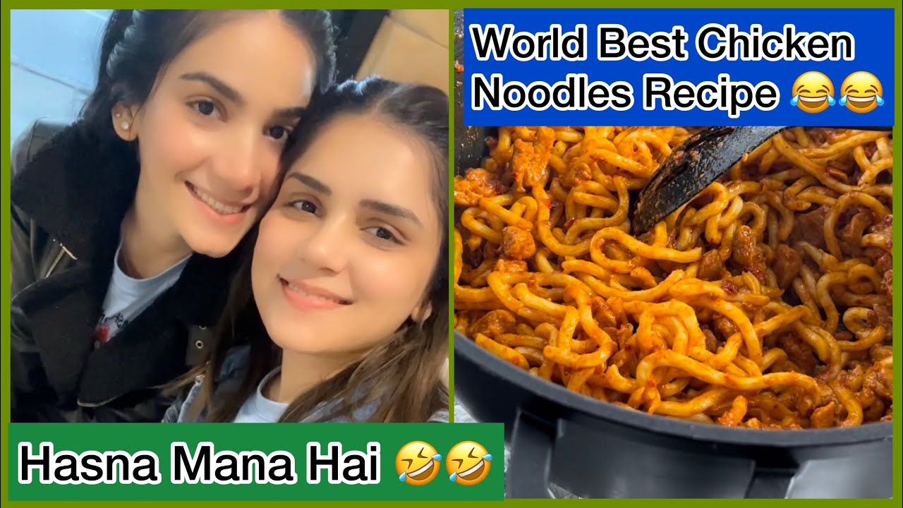 World Best Noodles🤤 Reality Of Cooking Channels 😂 | Funny Behind The Scenes 😉🤣 | NIMRA AFZAL