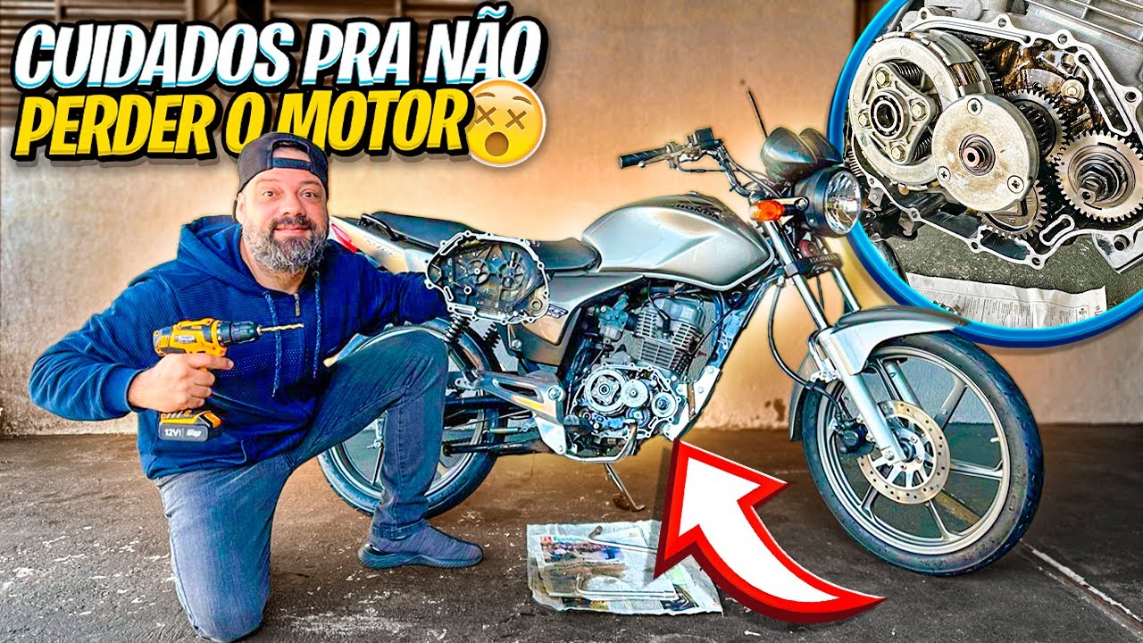 LIMPEZA DO FILTRO CENTRIFUGO E PENEIRINHA DE ÓLEO DA TITAN 150 ‹‹ Maycon Aragão ››