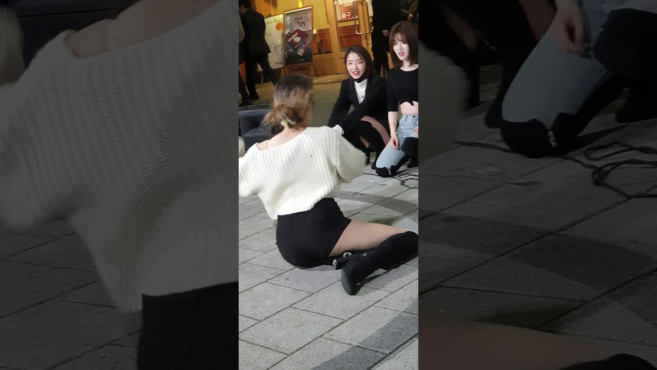 201117 클락정인-짧은치마(AOA|MiniSkirt) 댄스팀클락 클락 클락정인 Clock 짧은치마 MiniSkirt @홍대걷고싶은거리클락(Clock)버스킹