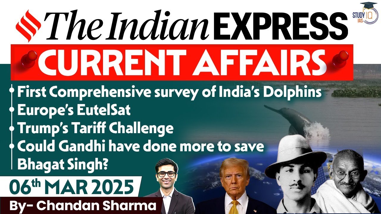 Indian Express Analysis | 6th March 2025 | The Indian Express Newspaper Analysis #news
