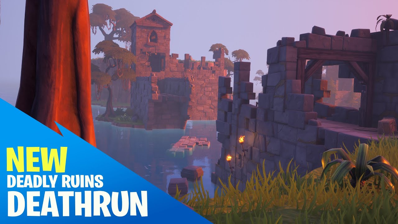 Fortnite Creative - Deadly Ruins Deathrun Adventure Map! (Official Cinematic Trailer)