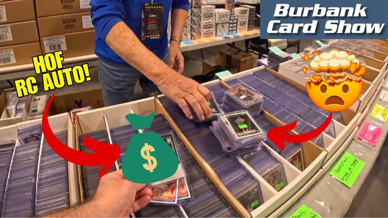 These Bargain Boxes Were Absolutely Loaded with Valuable Cards at the Burbank Card Show!