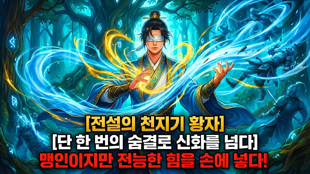 두 눈이 타버린 황자의 귀환, 고룡국을 뒤흔든 '천지칠식'의 비밀