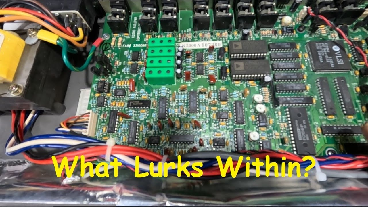AE#233 Repairing A Kurzweil K2000S Digital Synthesizer.