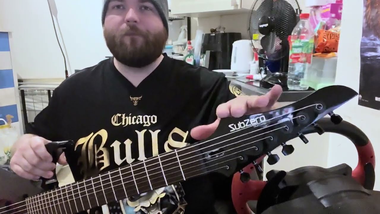 CHEAPEST 27” 7 String Subzero Generation 7 (G4M) Gear4Music Review/Demo