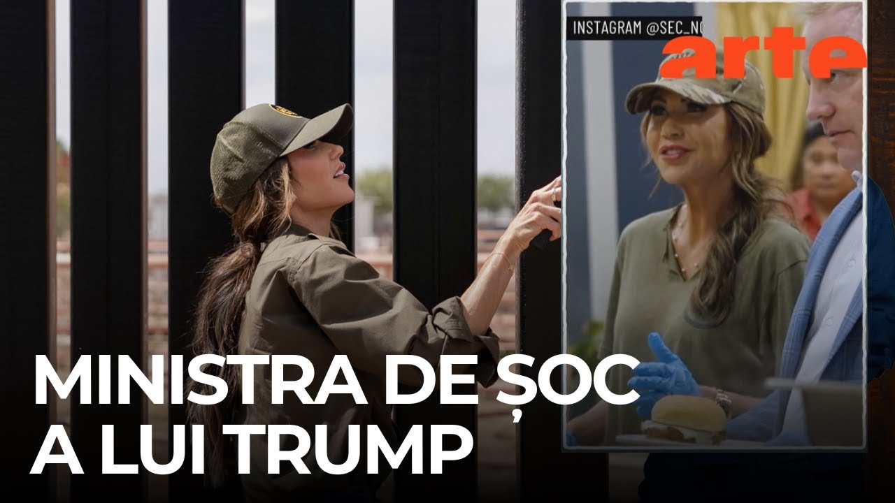 Kristi Noem: cum se face marketing anti-imigrație în guvernul Trump | ARTE.tv Documentare
